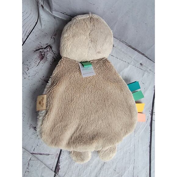 Itzy Ritzy Sloth Lovey Plush and Teether Toy w/ Ribbons And Crinkle - Picture 6 of 8